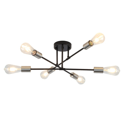 Ceiling Light Iron Sputnik 6-Light