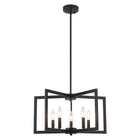 Chandelier Iron Geometric 5-Light
