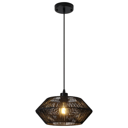 Pendant Light Paper Rattan Shade