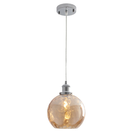 Pendant Light Single Globe Glass Shade
