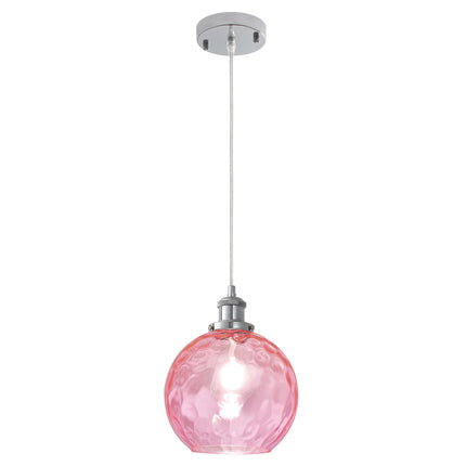 Pendant Light Single Globe Glass Shade