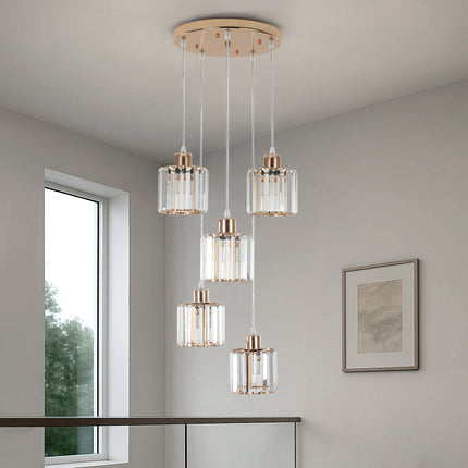 Pendant Light Crystal 5 Light
