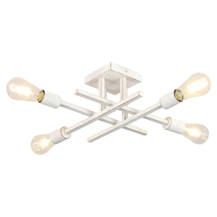 Ceiling Light Iron Modern 4-Light