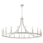 Chandelier Wagon Wheel 20-Light