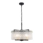 Chandelier Glass Drum 5-Light