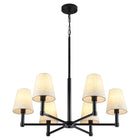 Chandelier Fabric Candle 6-Light