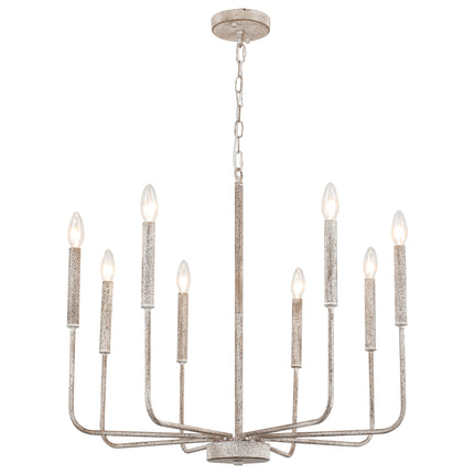 Chandelier Wrought Iron 8-Light