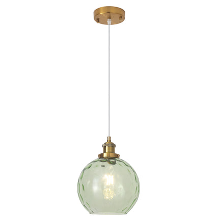 Pendant Light Single Globe Glass Shade