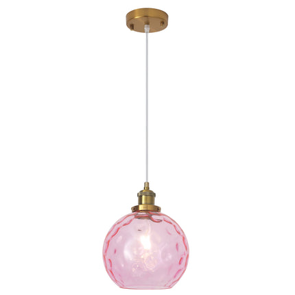 Pendant Light Single Globe Glass Shade