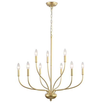 Chandelier Two-Tier Candle 9-Light
