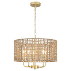 Chandelier Seagrass Rope 5-Light