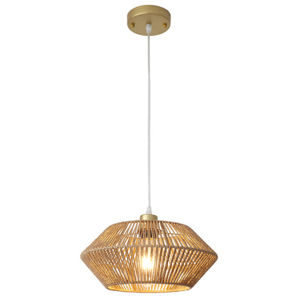 Pendant Light Paper Rattan Shade