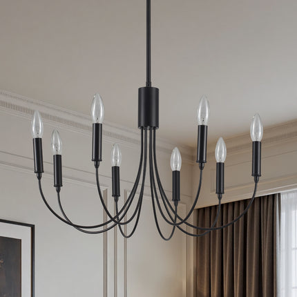 Chandelier Iron 8-Light