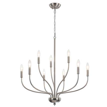 Chandelier Two-Tier Candle 9-Light