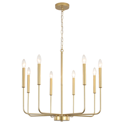 Chandelier Wrought Iron 8-Light