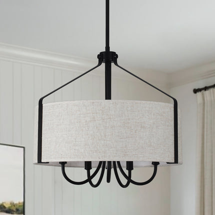 Chandelier Fabric Shade 5-Light