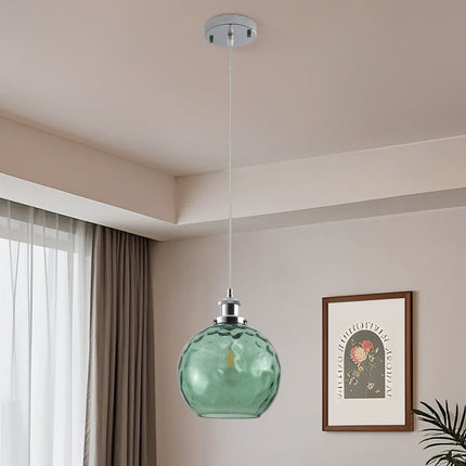 Pendant Light Single Globe Glass Shade