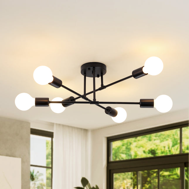 Ceiling Light Iron Sputnik 6-Light