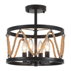 Ceiling Light Iron 4-Light