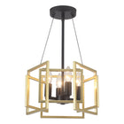 Ceiling Light Iron Frame 4-Light