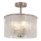 Ceiling Light Modern Glass Shade 4-Light