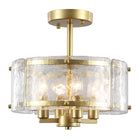 Ceiling Light Glass Shade 4-Light