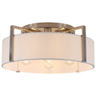 Ceiling Light Fabric Shade 4-Light
