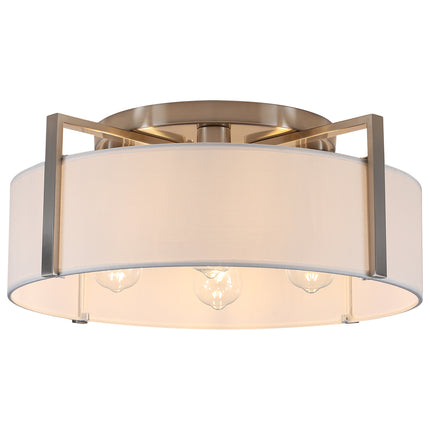 Ceiling Light Fabric Shade 4-Light