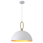 Pendant Light Gold Ring Dome 500mm