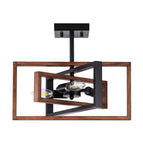 Black+Imitation Wood Grain