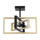 Ceiling Light Geometric Frame 3-Light
