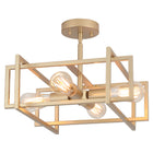 Ceiling Light Cube Frame 4-Light