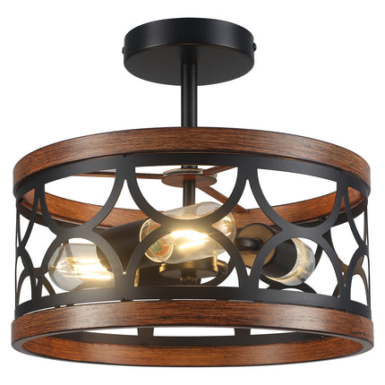 Ceiling Light Modern American 3-Light