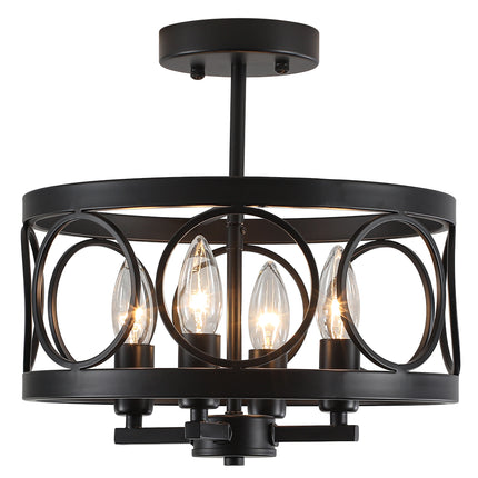 Ceiling Light Round Frame 4-Light