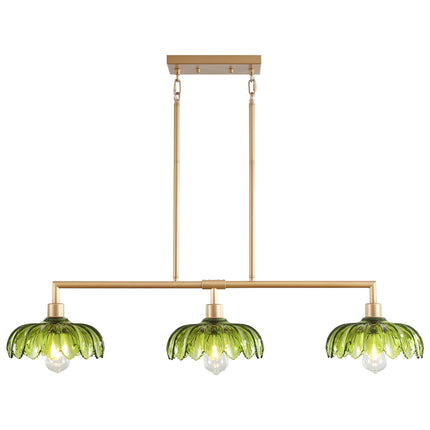 Island Light Glass Shade 3-Light