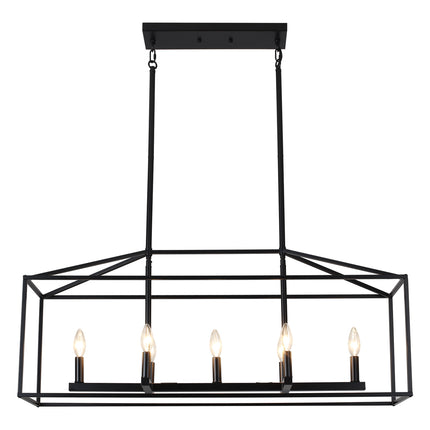 Island Light Geometric Linear 7 Light