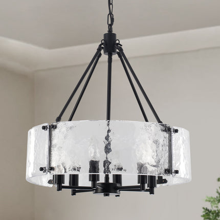 Chandelier Glass Candle 6-Light