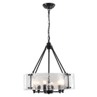Chandelier Glass Candle 6-Light