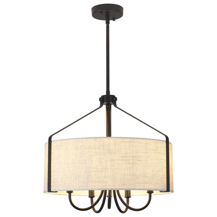 Chandelier Fabric Shade 5-Light
