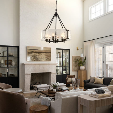 Chandelier Glass Candle 6-Light