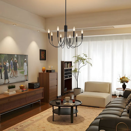 Chandelier Iron 8-Light