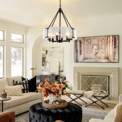 Chandelier Glass Candle 6-Light