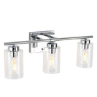 Wall Sconce Glass Shade 3-Light