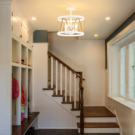 Ceiling Light Iron 4-Light