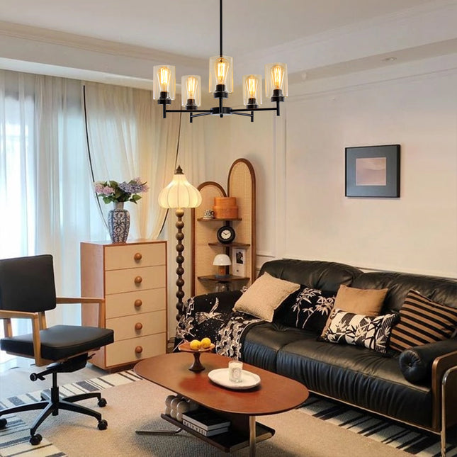 Chandelier Glass Shade 5-Light