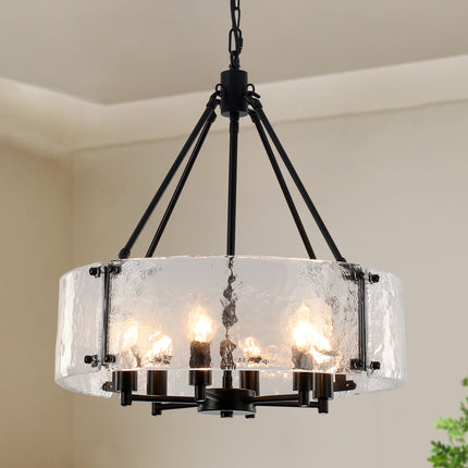 Chandelier Glass Candle 6-Light