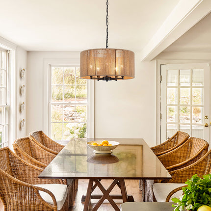 Chandelier Rope Shade 5-Light