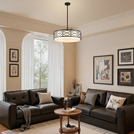 Chandelier Iron Transitional 5-Light