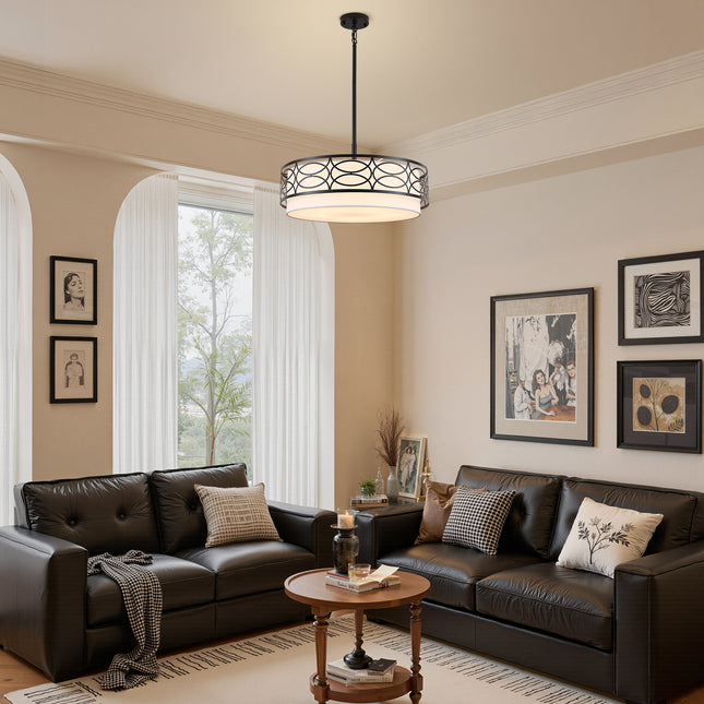 Chandelier Iron Transitional 5-Light