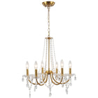 Chandelier Crystal 6 Light